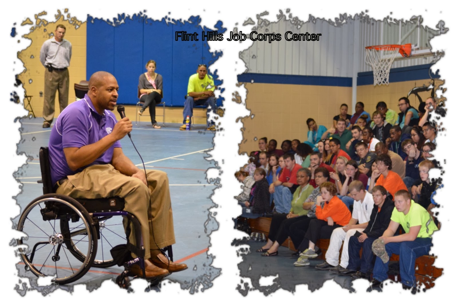 Billy's Walk Again Blog Speaking Engagement Clip at Flint Hills Job